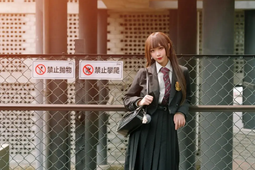 与JK制服少女的相遇|jk摄影插图 与JK制服少女的相遇|jk摄影插图