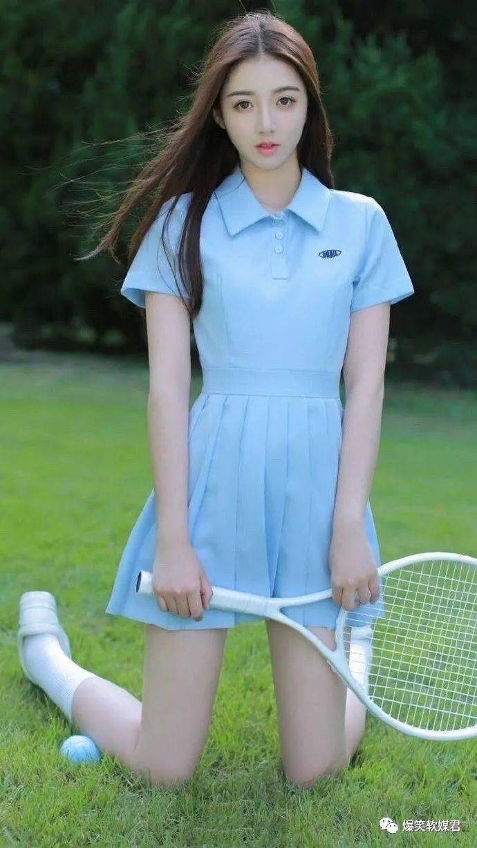 JK制服写真：网球少女插图5